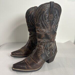 Ariat Brown Heeled Boots